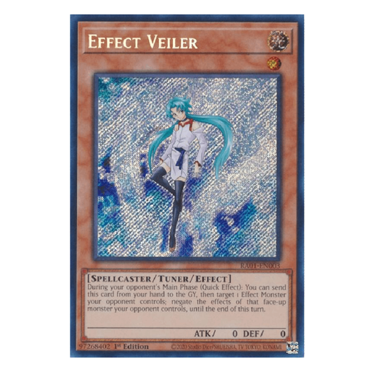 Effect Veiler - RA01-EN003 - Secret Rare - 1st Edition