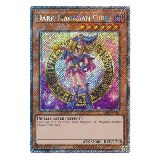 Dark Magician Girl (Alt Art B) - RA03-EN123 - Platinum Secret Rare - 1st Edition