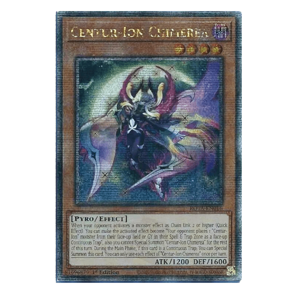 Centur-Ion Chimerea - ROTA-EN016 - Quarter Century Secret Rare - 1st Edition