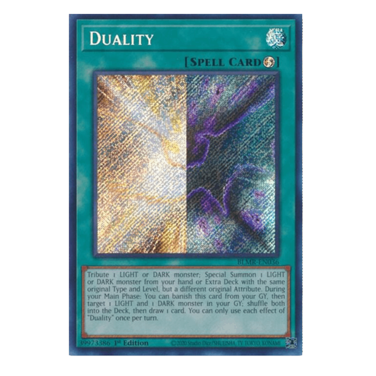 Duality - BLMR-EN036 - Secret Rare - 1st Edition
