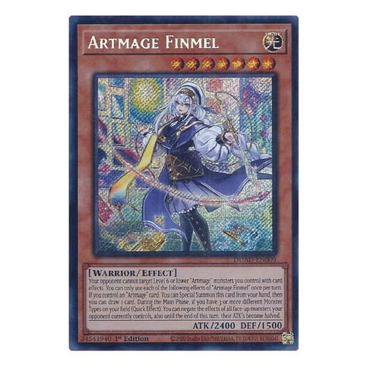 Artmage Finmel - DUAD-EN009 - Secret Rare - 1st Edition