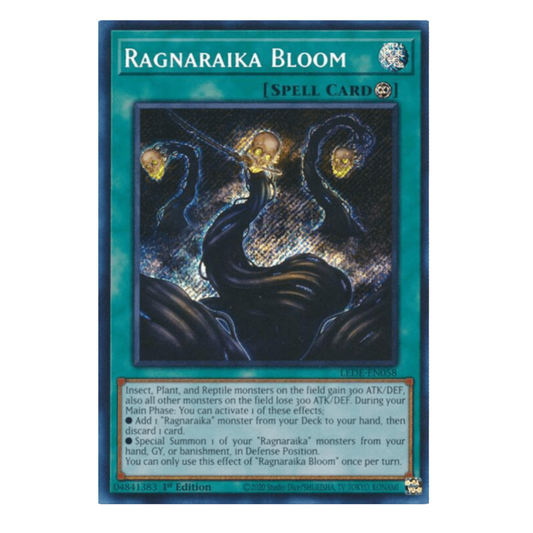 Ragnaraika Bloom - LEDE-EN058 - Secret Rare - 1st Edition