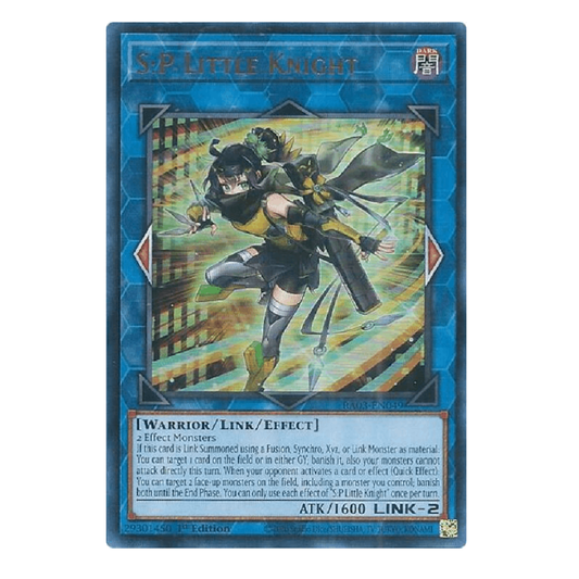 S:P Little Knight - RA03-EN049 - Ultra Rare - 1st Edition