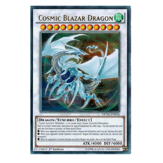 Cosmic Blazar Dragon - DUSA-EN034 - Ultra Rare - 1st Edition