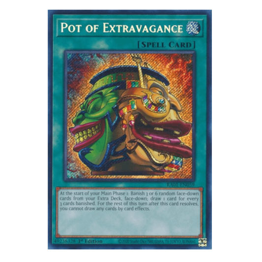 Pot of Extravagance - SAST-EN067 - Secret Rare - 1st Edition