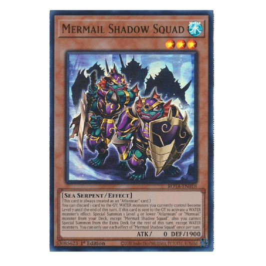 Mermail Shadow Squad - ROTA-EN018 - Ultra Rare - 1st Edition