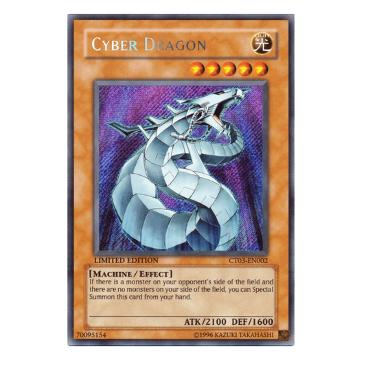 Cyber Dragon - CT03-EN002 - Secret Rare - Limited Edition