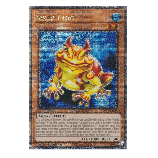 Swap Frog - RA03-EN005 - Quarter Century Secret Rare - 1st Edition