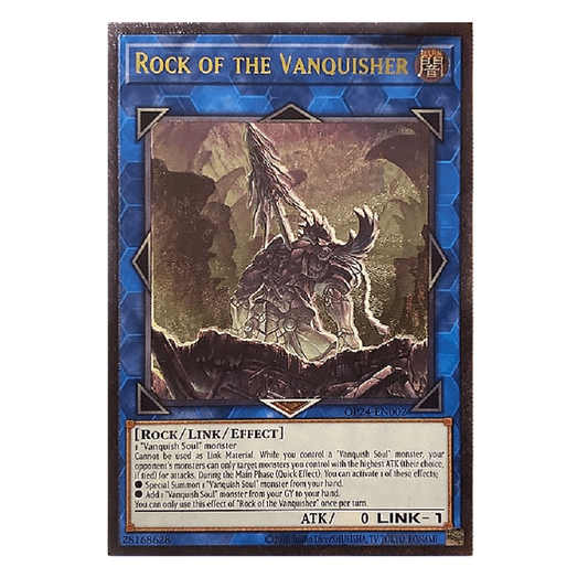 Rock of the Vanquisher - OP24-EN002 - Ultimate Rare - Unlimited Edition
