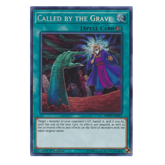 Called by the Grave - MP19-EN041 - Prismatic Secret Rare - 1st Edition