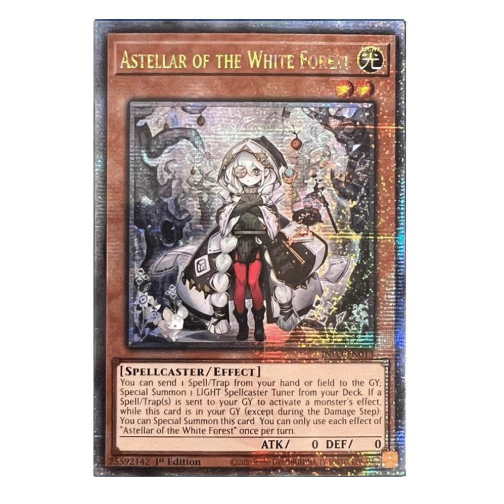 Astellar of the White Forest - INFO-EN013 - Quarter Century Secret Rare - 1st Edition
