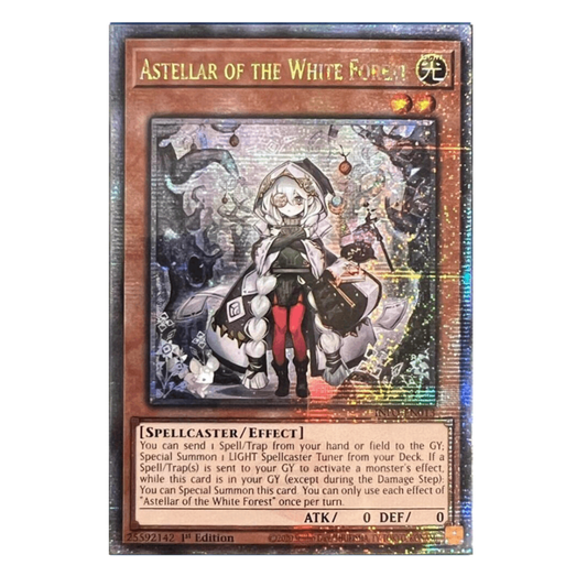 Astellar of the White Forest - INFO-EN013 - Quarter Century Secret Rare - 1st Edition