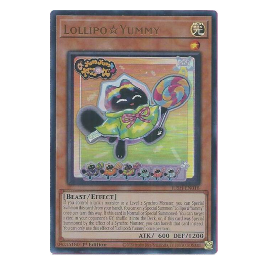 Lollipo Yummy - JUSH-EN018 - Ultra Rare - 1st Edition