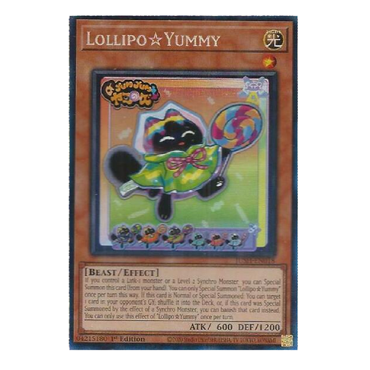 Lollipo Yummy - JUSH-EN018 - Collector's Rare - 1st Edition
