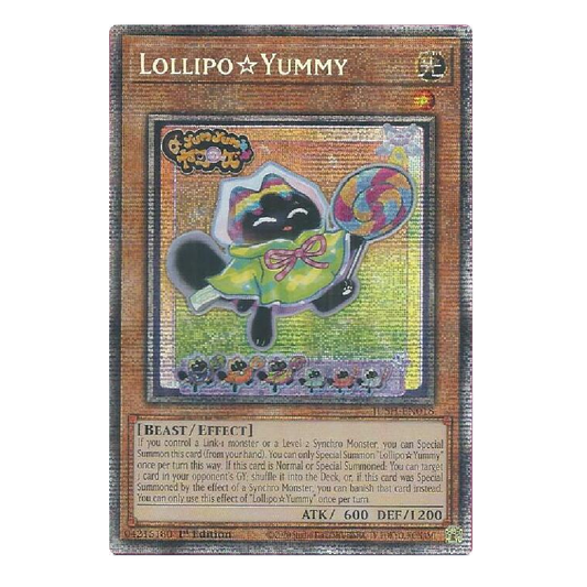 Lollipo Yummy - JUSH-EN018 - Starlight Rare - 1st Edition