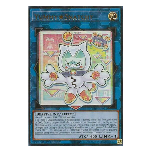 Yummy Snatchy - JUSH-EN022 - Ultra Rare - 1st Edition