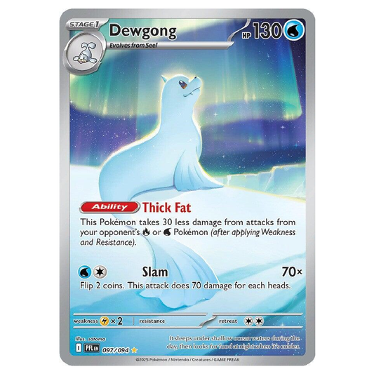 Dewgong - PFL 097/094 - Illustration Rare  - 1st