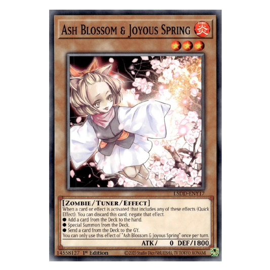 Ash Blossom & Joyous Spring - L5DD-ENY17 - Common - 1st