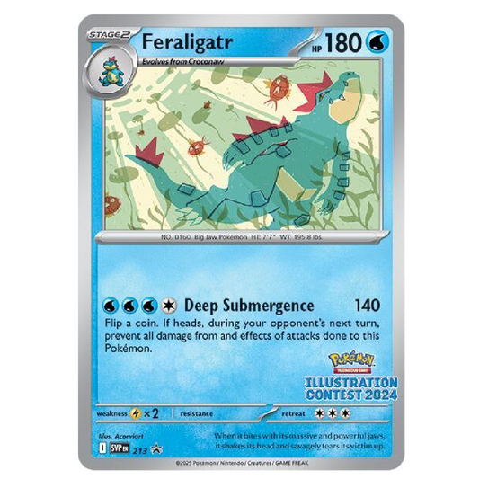 Feraligatr (Illustration Contest 2024) - SVP 213 - Promo - 1st