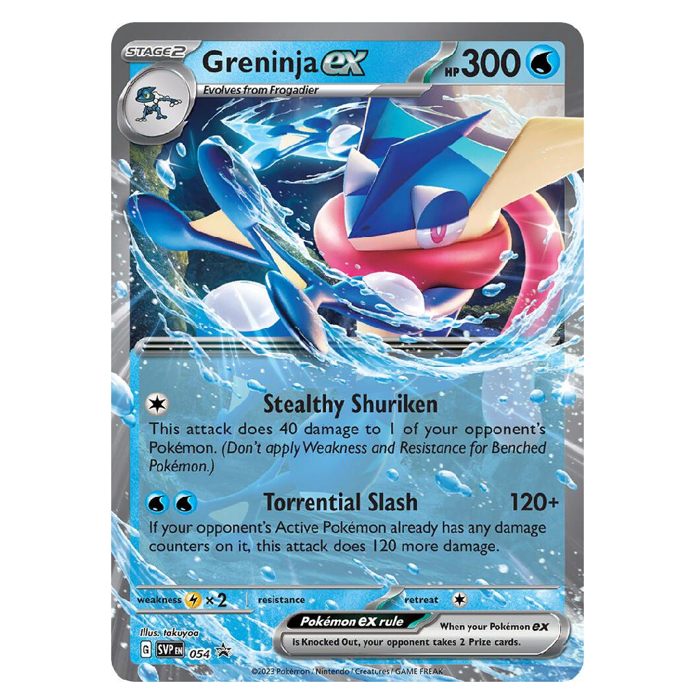 Greninja ex - SVP 054 - Promo - 1st