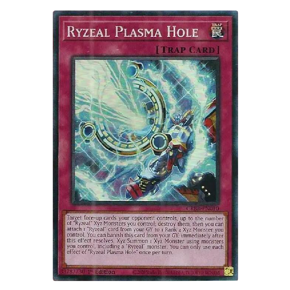 Ryzeal Plasma Hole - CRBR-EN010 - Collector's Rare - 1st