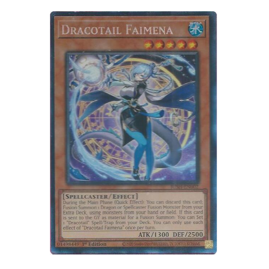 Dracotail Faimena - JUSH-EN002 - Collector's Rare - 1st Edition