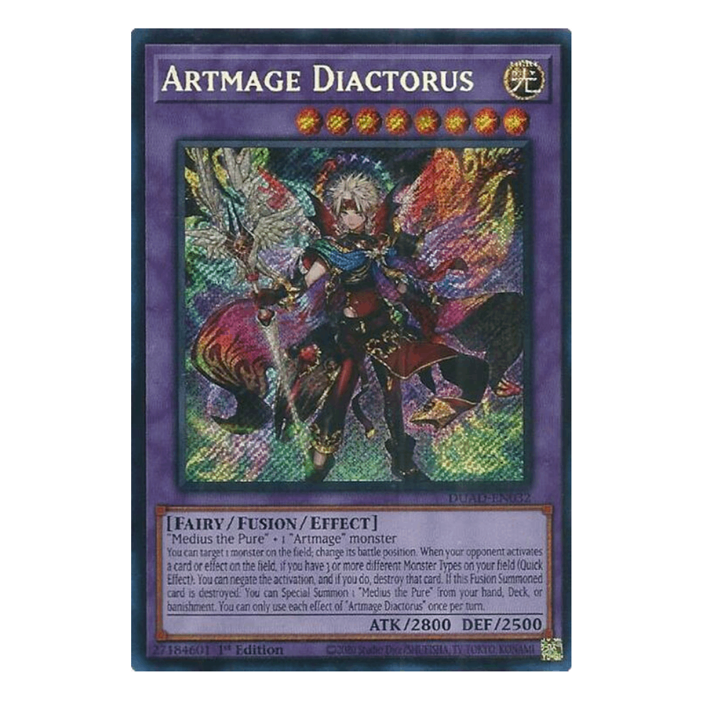 Artmage Diactorus - DUAD-EN032 - Secret Rare - 1st Edition