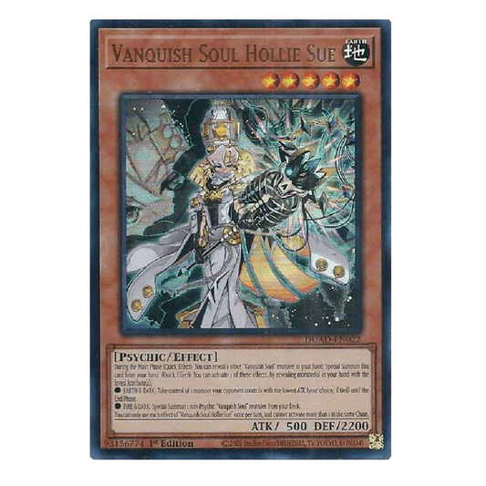Vanquish Soul Hollie Sue - DUAD-EN022 - Ultra Rare - 1st Edition