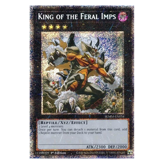 King of the Feral Imps - BLMM-EN154 - Starlight Rare - 1st Edition