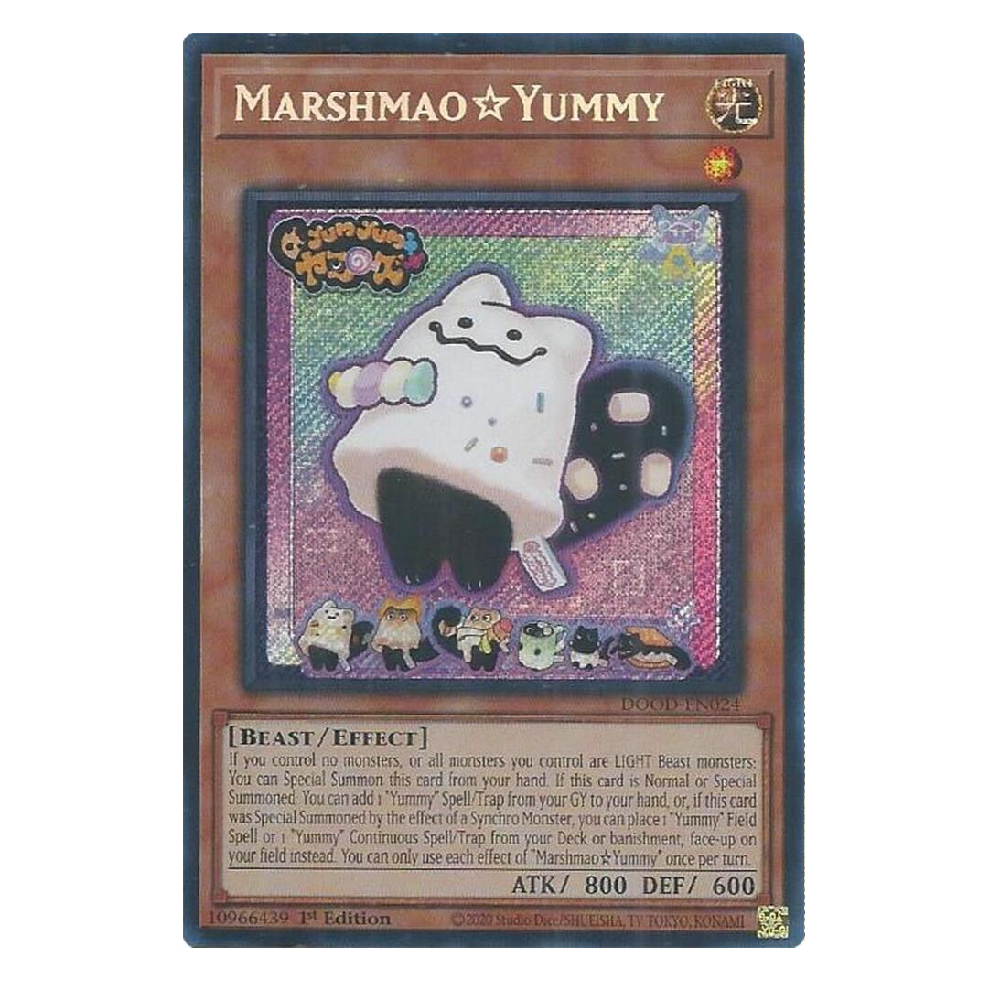 MarshMao Yummy - DOOD-EN024 - Secret Rare - 1st Edition