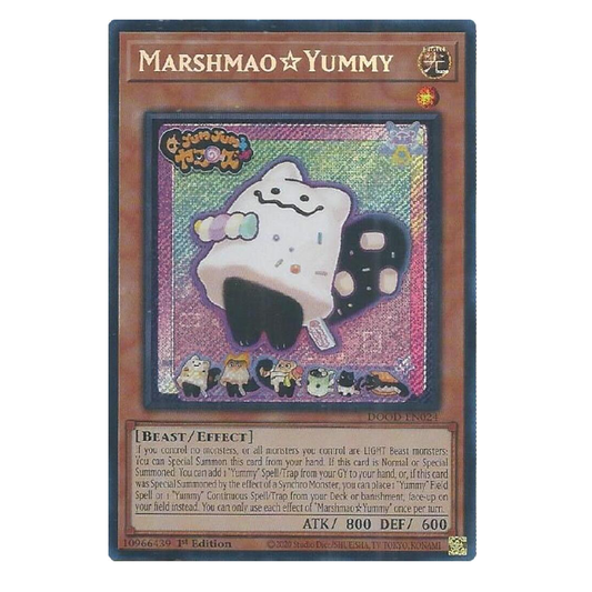 MarshMao Yummy - DOOD-EN024 - Secret Rare - 1st Edition