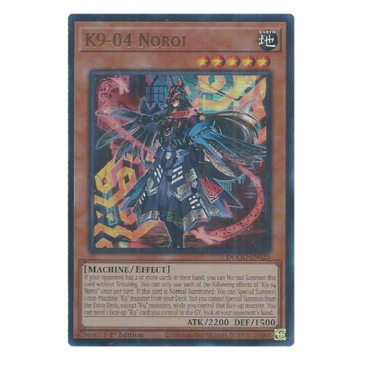 K9-04 Noroi - DOOD-EN025 - Ultra Rare - 1st Edition