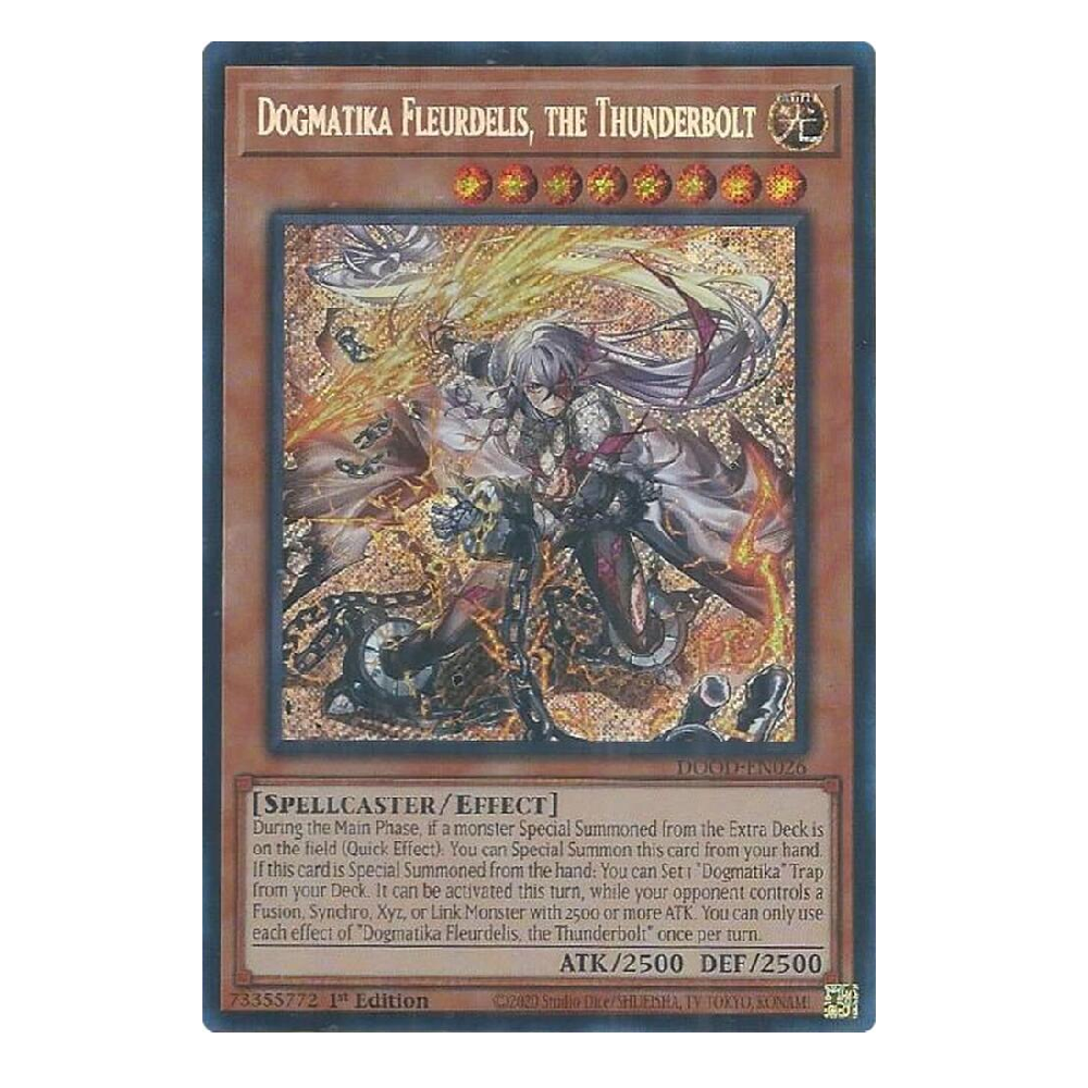 Dogmatika Fleurdelis, the Thunderbolt - DOOD-EN026 - Secret Rare - 1st Edition