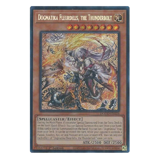 Dogmatika Fleurdelis, the Thunderbolt - DOOD-EN026 - Secret Rare - 1st Edition