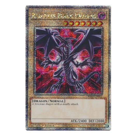 Red-Eyes Black Dragon - RA03-EN081 - Quarter Century Secret Rare - 1st Edition