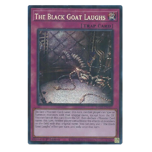 The Black Goat Laughs - MP25-EN057 - Prismatic Secret Rare - 1st Edition