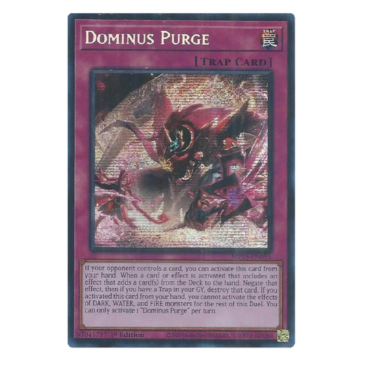 Dominus Purge - MP25-EN095 - Prismatic Secret Rare - 1st Edition