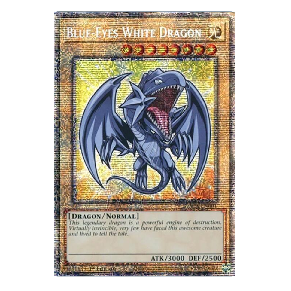 Blue-Eyes White Dragon - BLMM-EN001 - Starlight Rare - 1st Edition