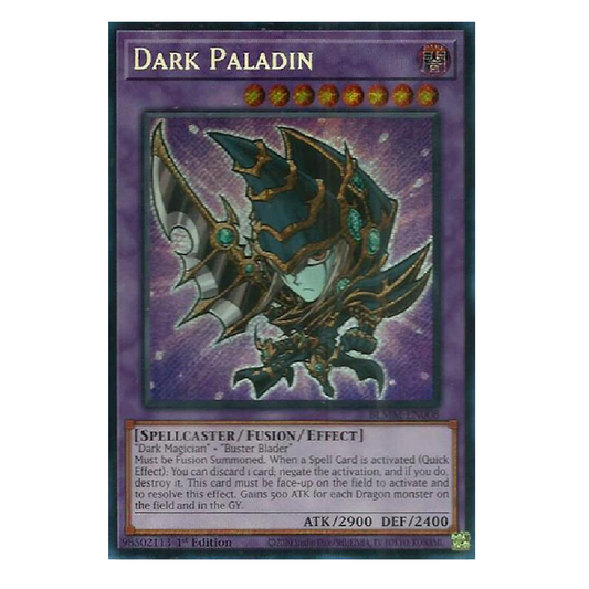 Dark Paladin (Alt Art) - BLMM-EN008 - Secret Rare - 1st Edition