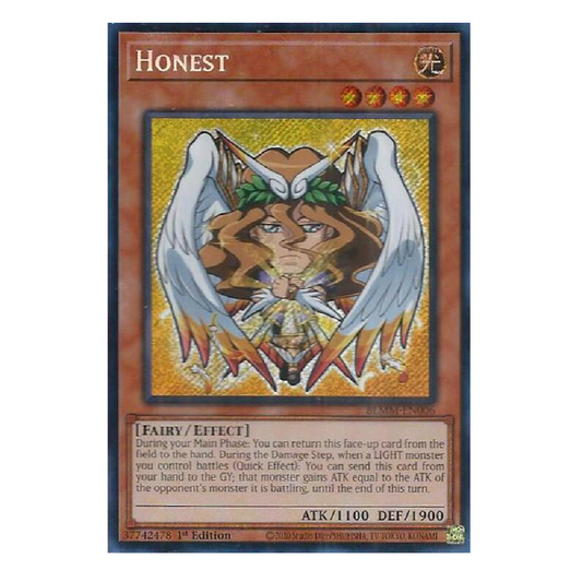 Honest (Alt Art) - BLMM-EN006 - Secret Rare - 1st Edition