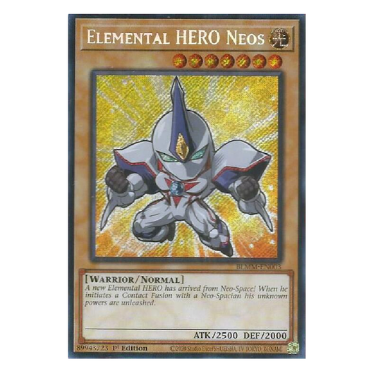 Elemental Hero Neos - BLMM-EN003 - Secret Rare - 1st Edition