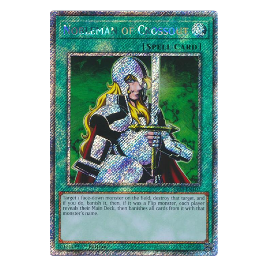 Nobleman of Crossout - RA03-EN102 - Platnium Secret Rare - 1st Edition