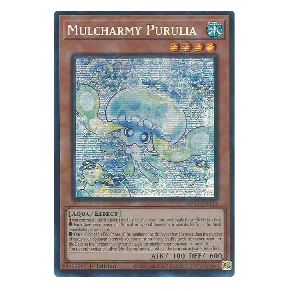 Mulcharmy Purulia - MP25-EN085 - Prismatic Secret Rare - 1st Edition