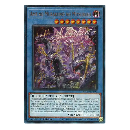 Ame No Murakumo No Mitsurugi - SUDA-EN092 - Ultra Rare - 1st Edition