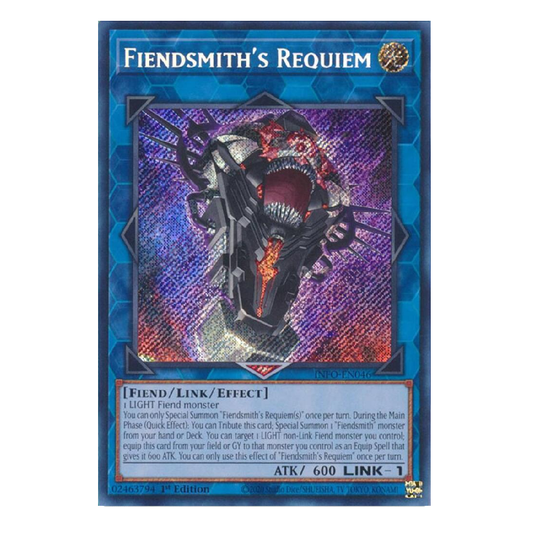 Fiendsmith's Requiem - INFO-EN046 - Secret Rare - 1st Edition