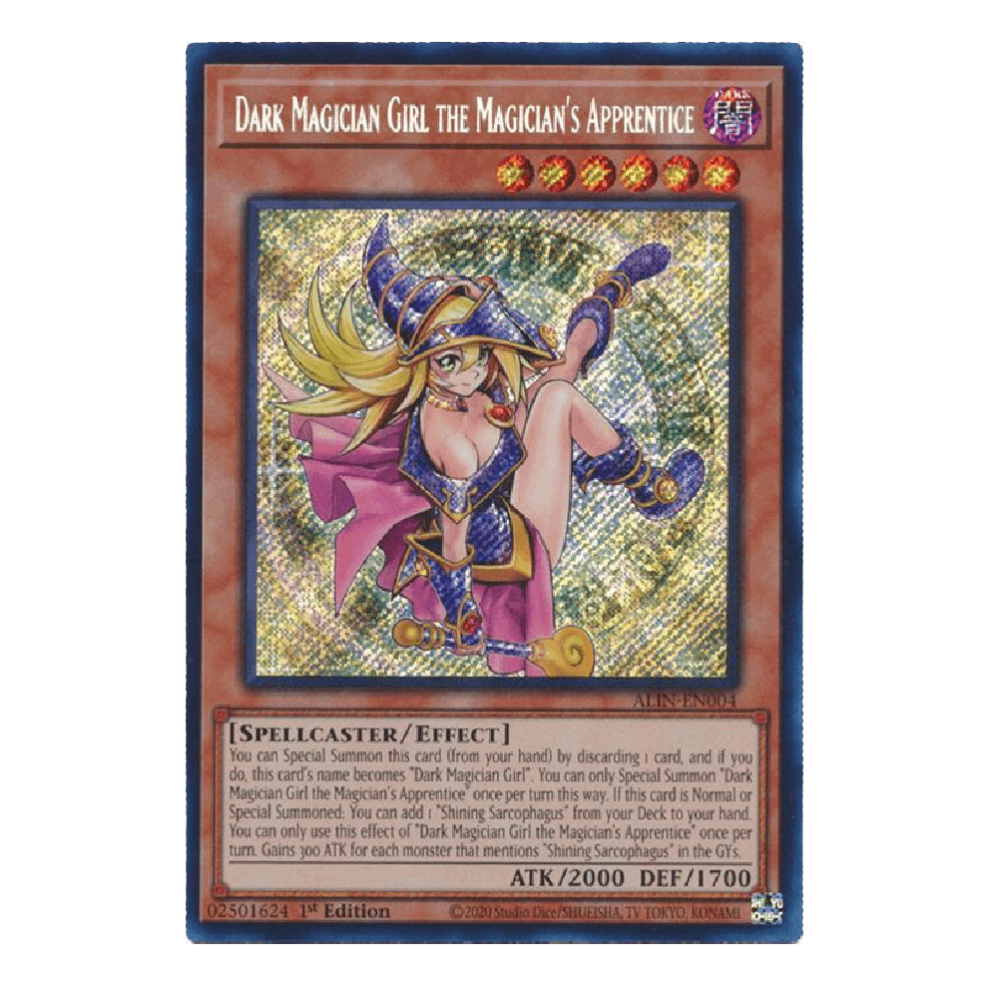 Dark Magician Girl the Magician's Apprentice - ALIN-EN004 - Secret Rare - 1st Edition