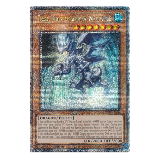 Tidal, Dragon Ruler of Waterfalls - RA03-EN009 - Quarter Century Rare - 1st Edition