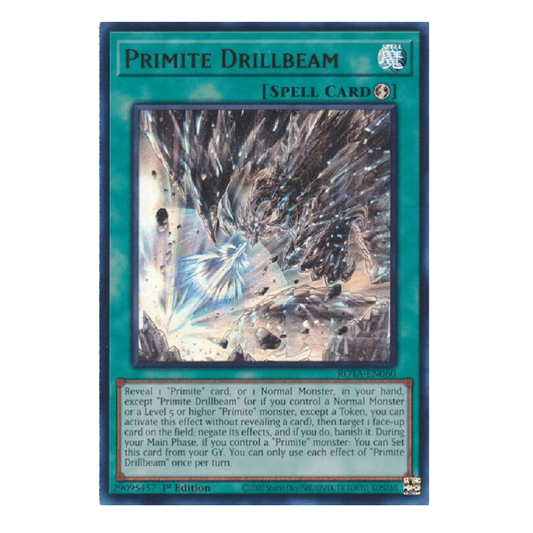 Primite Drillbeam - ROTA-EN060 - Ultra Rare - 1st Edition