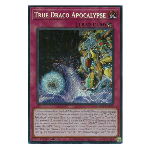 True King's Apocalypse - BLMM-EN177 - Secret Rare - 1st Edition
