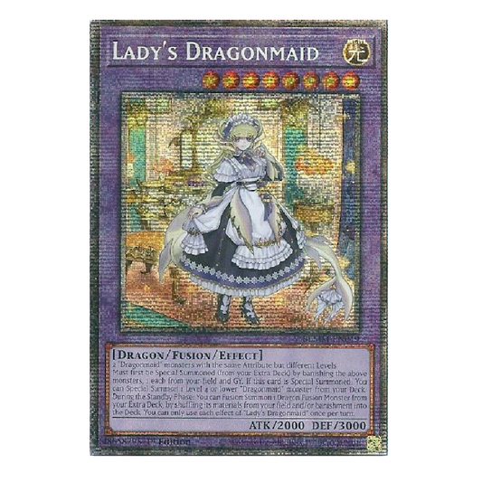 Lady's Dragonmaid - BLM-EN049 - Starlight Rare - 1st Edition